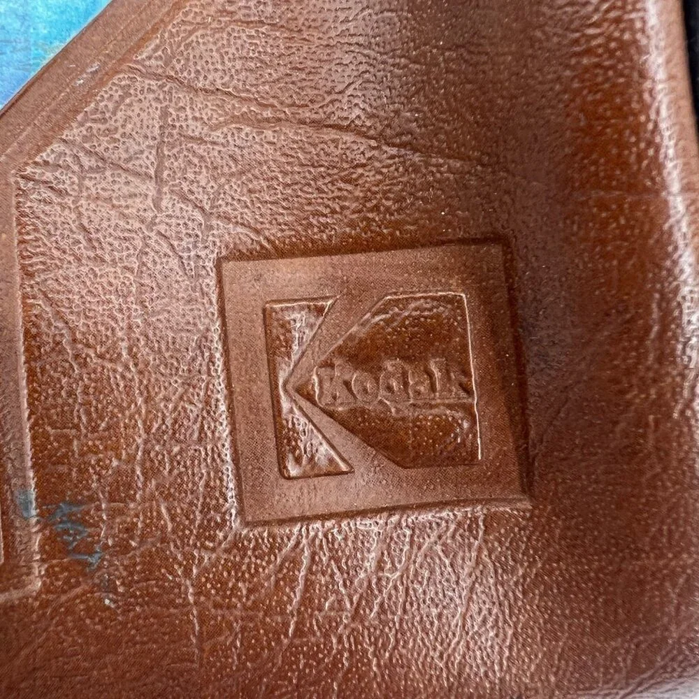 Vintage‎ Kodak Brown Soft Shell Camera Bag With Adjustable Strap - Made In USA